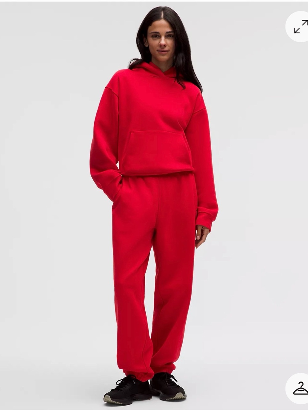 lululemon Women's Steady State SuperLoft Jogger Oxford Red Small